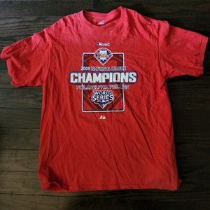 Philadelphia Phillies 2009 NL League Champions MLB AUTHENTIC 2009 World Series